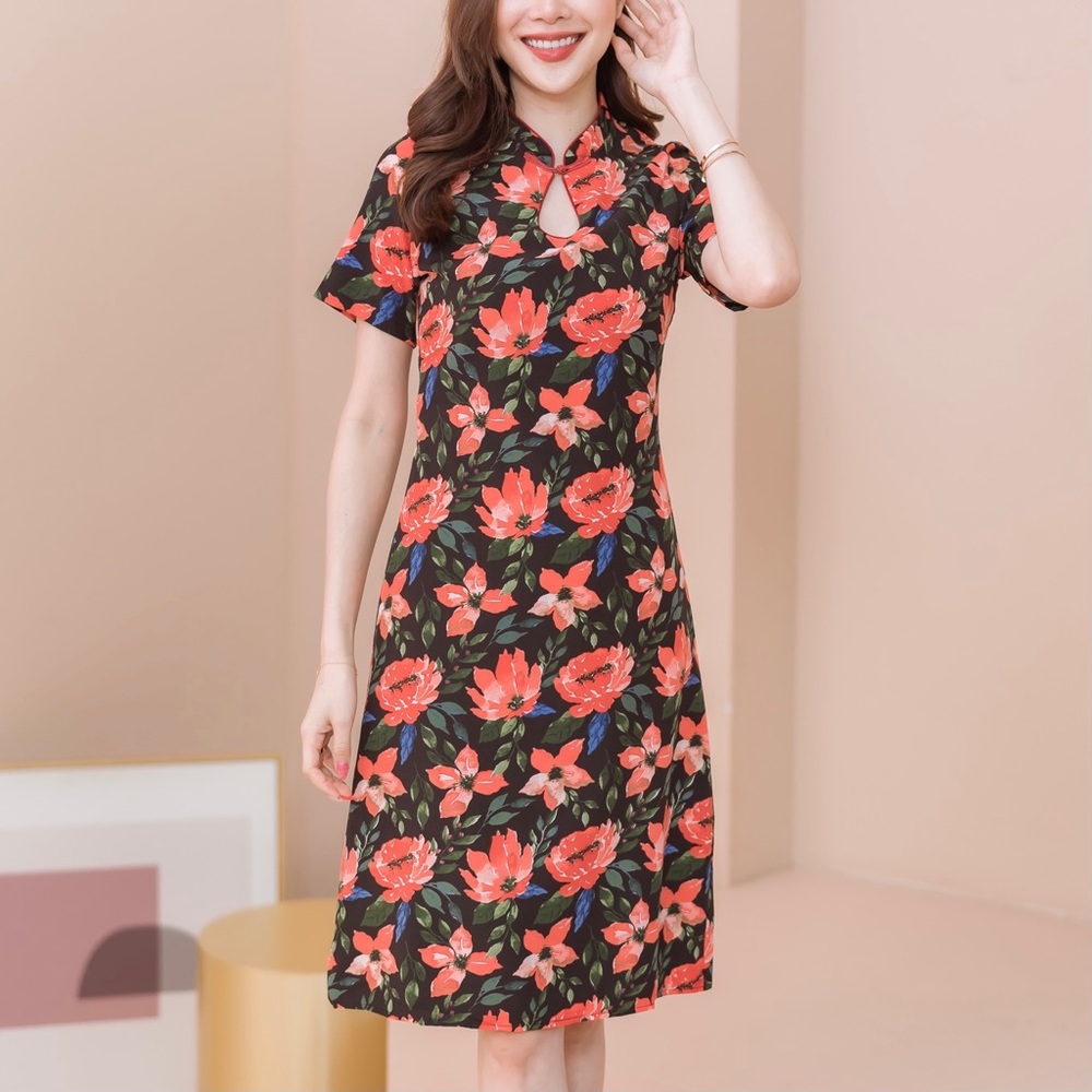 Chinese collar dress size XS/S